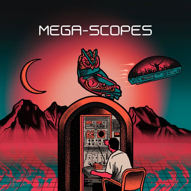 The MEGA-SCOPES EP artwork