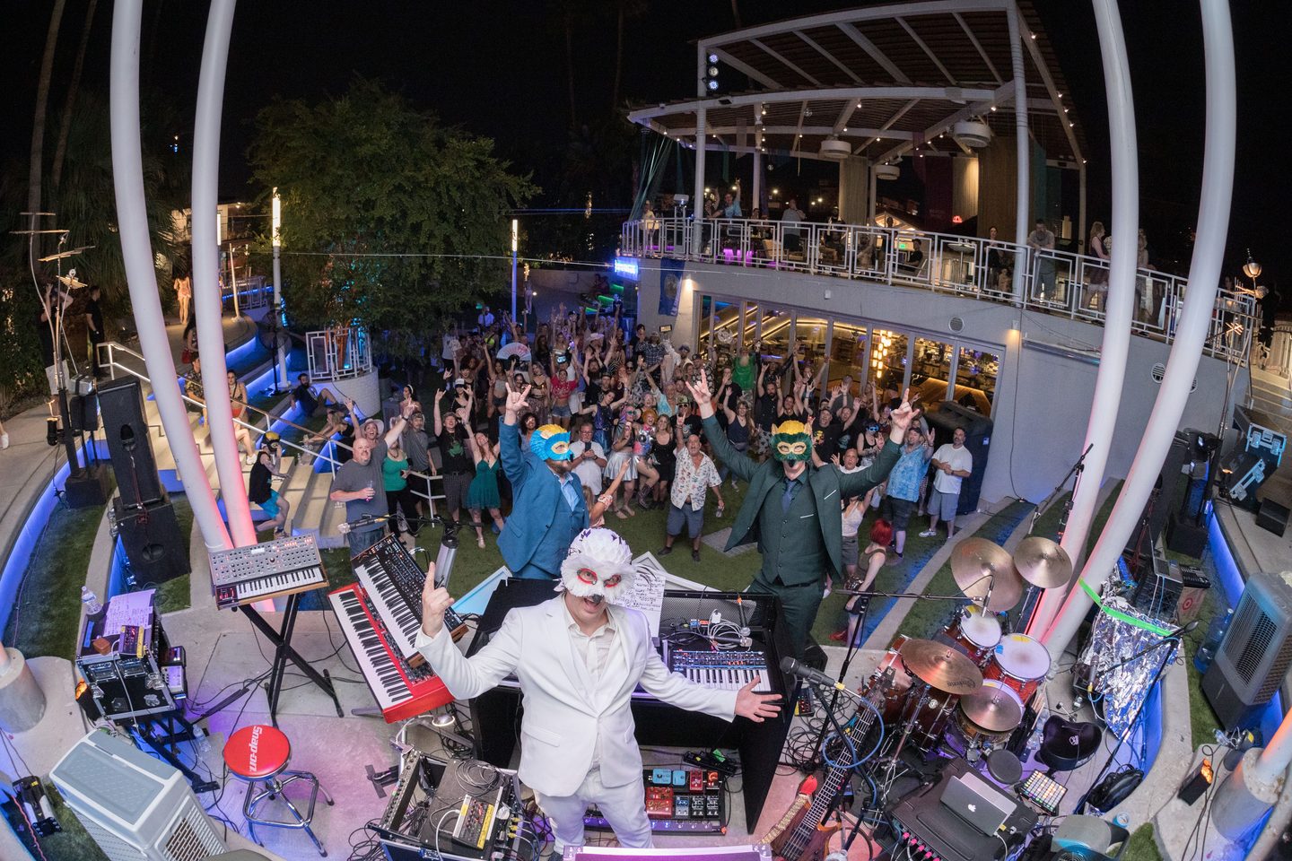 Outdoor stage
