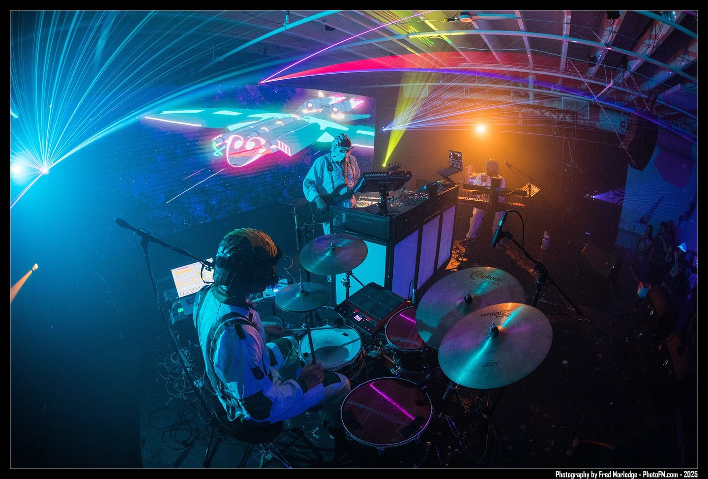 Drums, close range